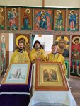 Первый престольный праздник отметил храм в честь князя Владимира в поселке Усть-Сахрай